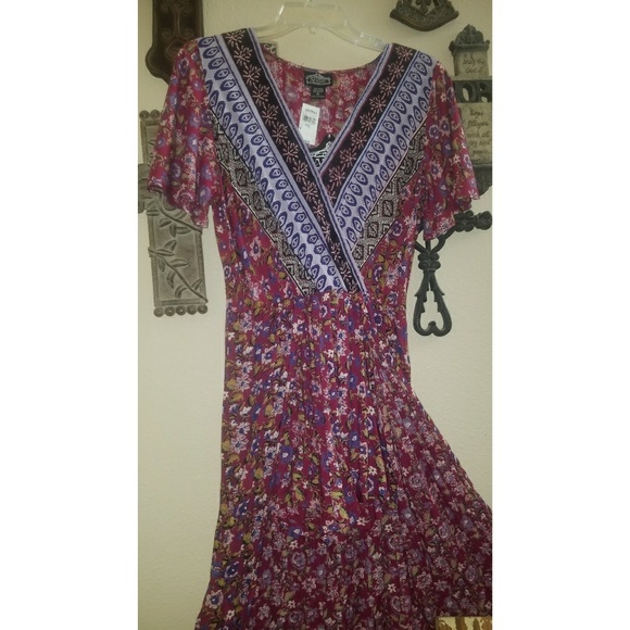 Boho Kimono Romper - Picture 4 of 7